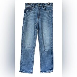 America Eagle Super High Rise Straight Fit Jeans Stretch SZ 6 Short